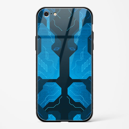 Cobalt Cascade Apple iPhone 6s Glass Gripper Case