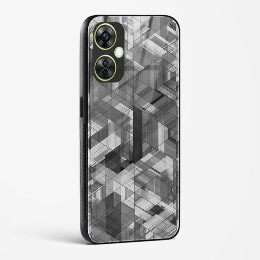 Black Diamond Grid OnePlus OnePlus Nord CE 3 Lite Glass Gripper Case