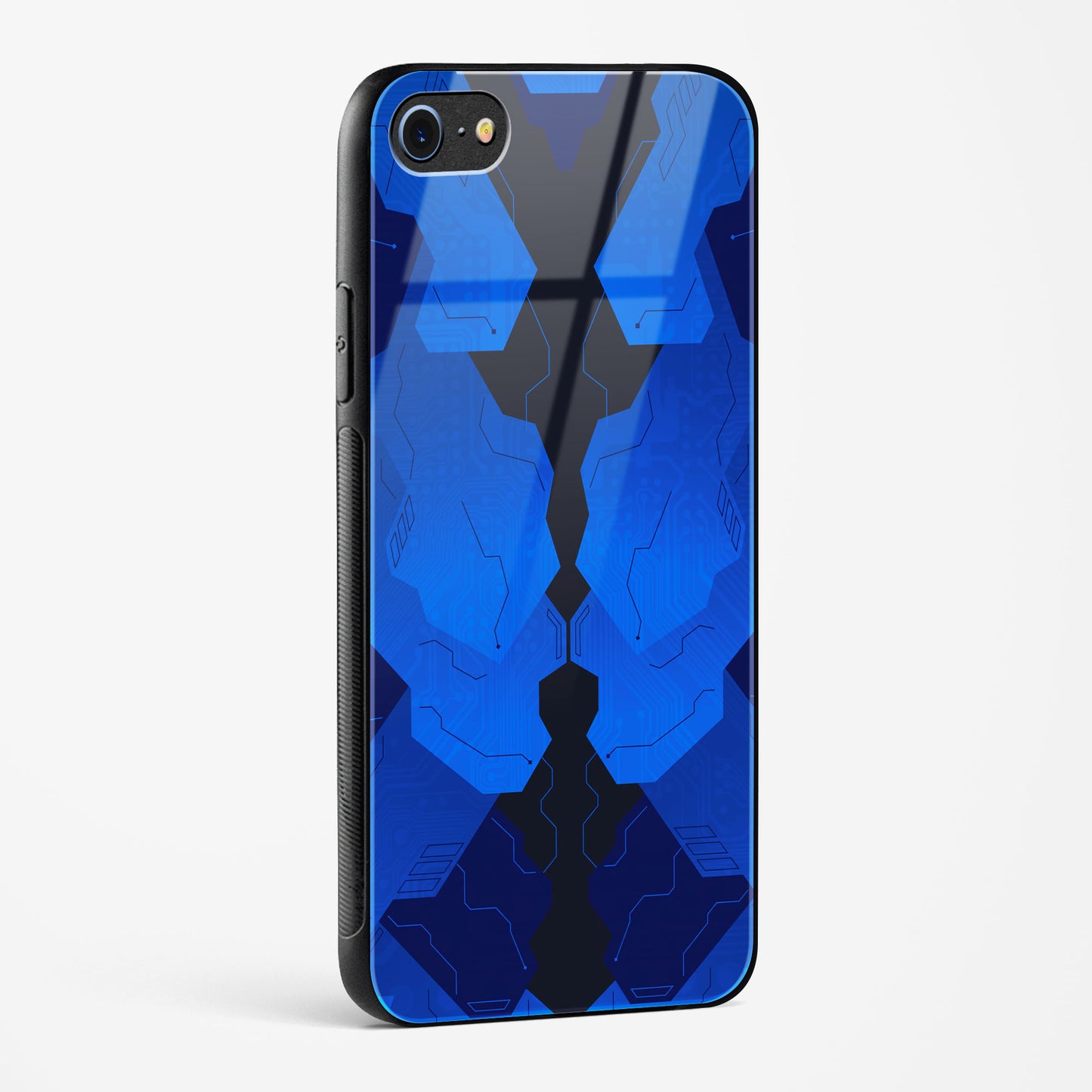 Blue Blitz Apple iPhone 7 Glass Gripper Case