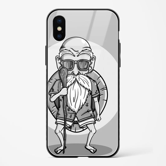 Turtle Hermit Apple iPhone XS Glass Gripper Case