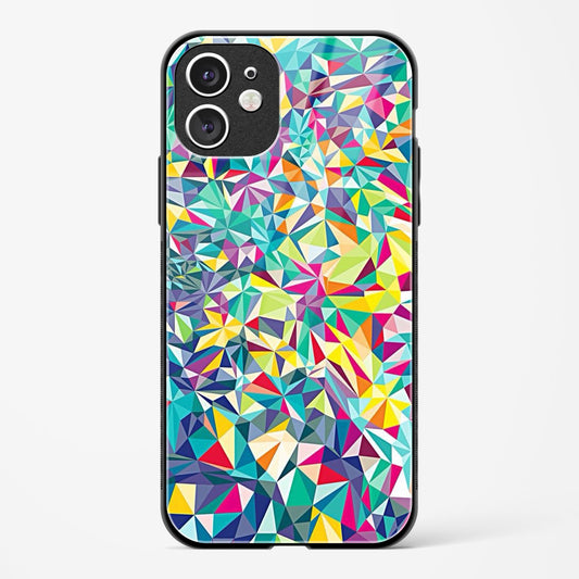 Colorful Geometric Abstract Apple iPhone 11 Glass Gripper Case