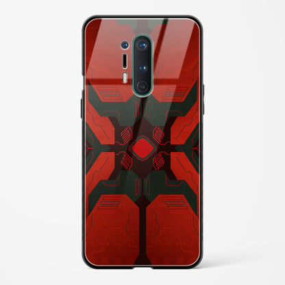 Crimson Chaos OnePlus OnePlus 8 Pro Glass Gripper Case