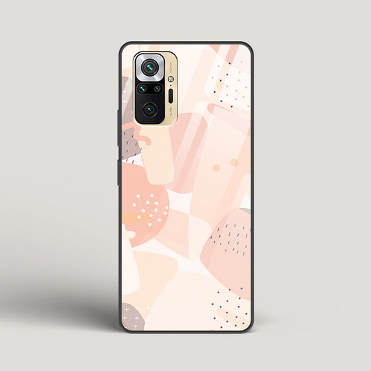 Abstract Shapes - Redmi Note 10 Pro Glass Case