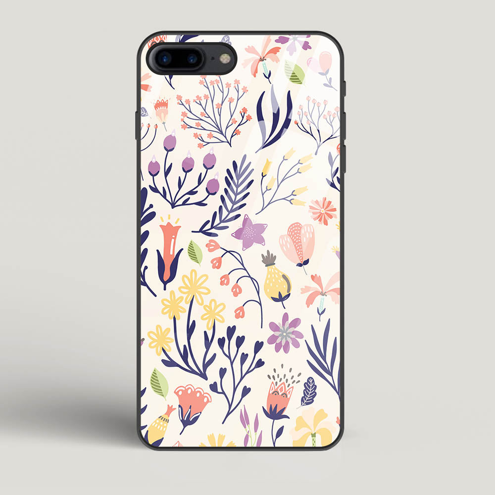 Botanical 01 - iPhone 7 Plus Glass Gripper Case