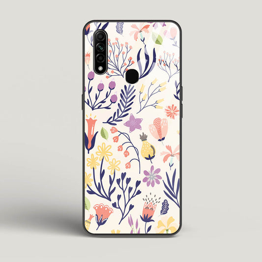 Botanical 01 - Oppo A31 Glass Gripper Case