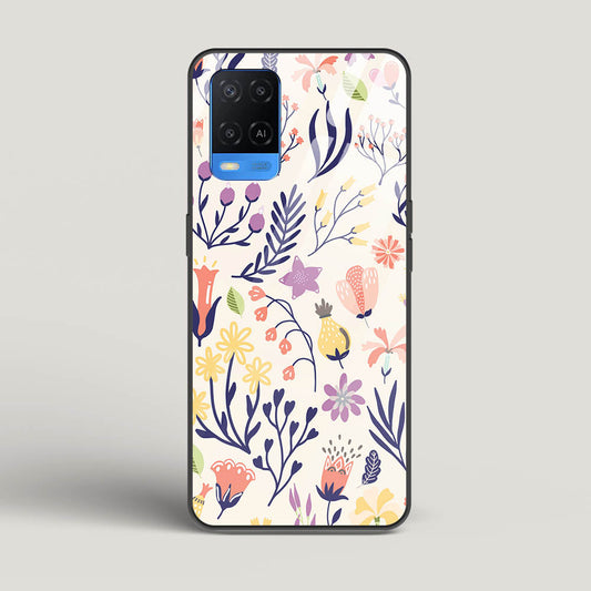 Botanical 01 - Oppo A54 Glass Gripper Case