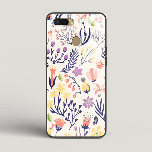 Botanical 01 - Oppo A5s Glass Gripper Case