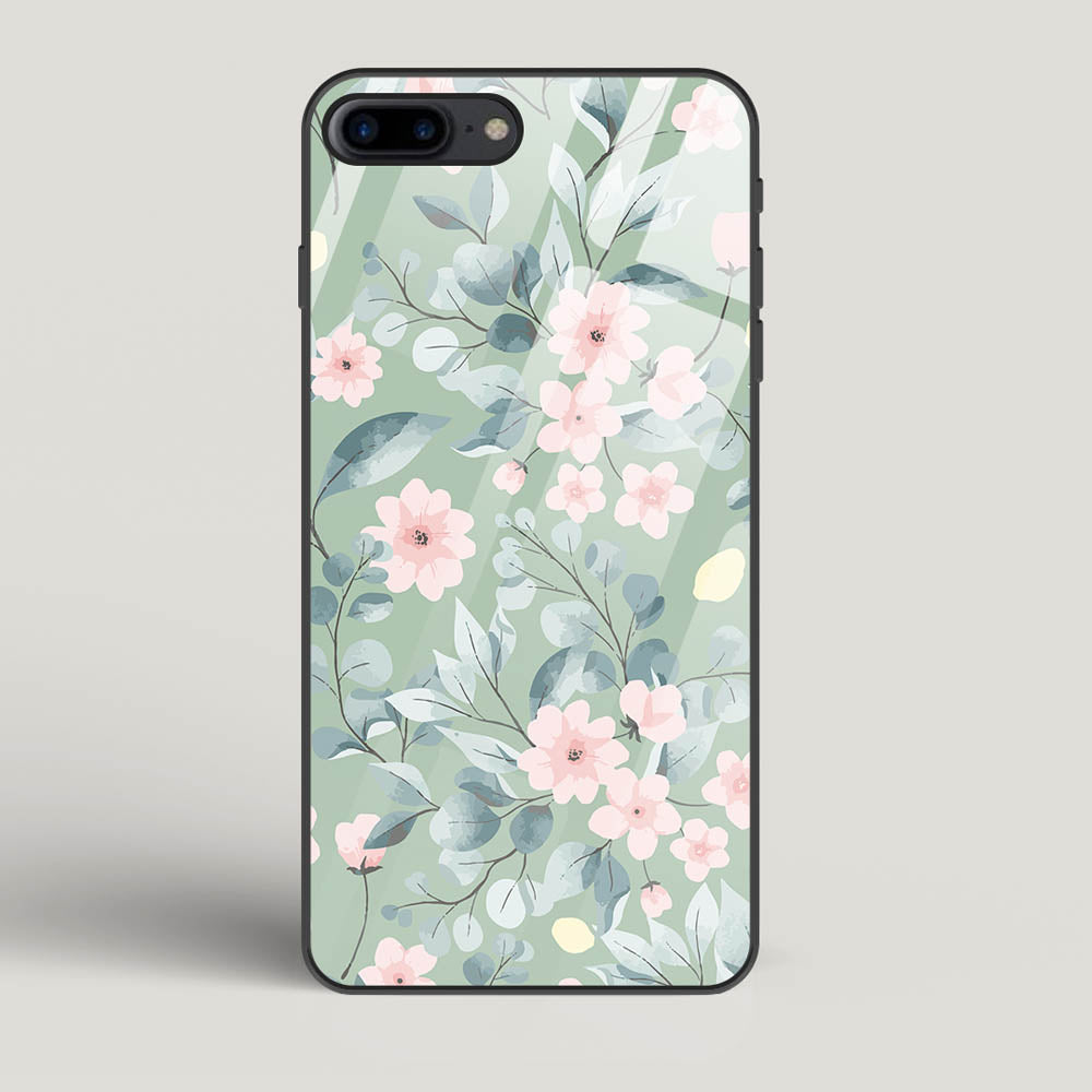 Botanical 02 - iPhone 7 Plus Glass Gripper Case