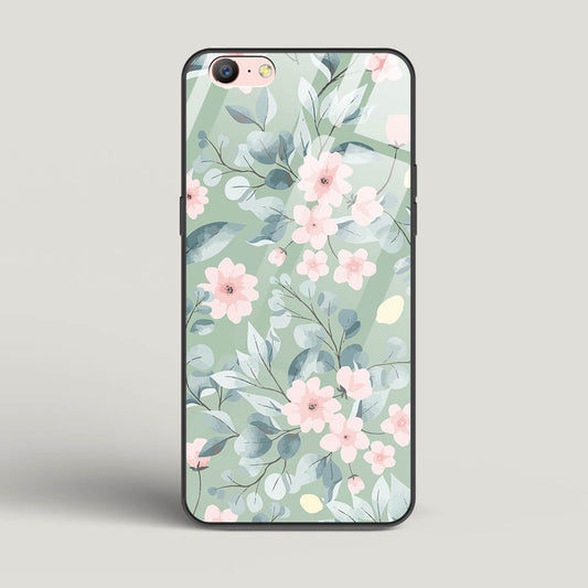 Botanical 02 - Oppo A39 Glass Gripper Case