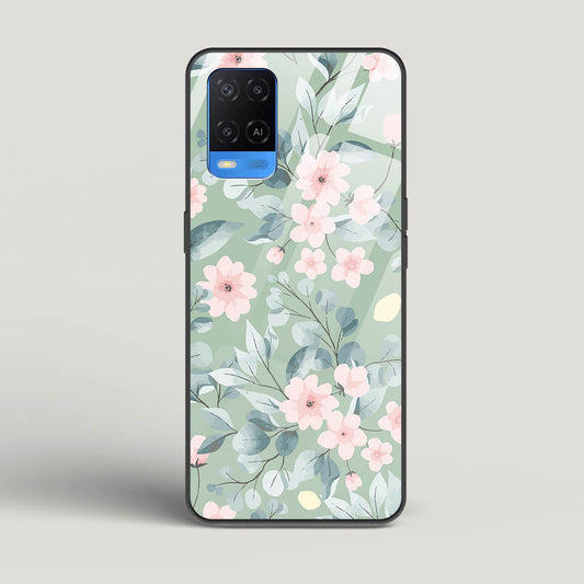 Botanical 02 - Oppo A54 Glass Gripper Case