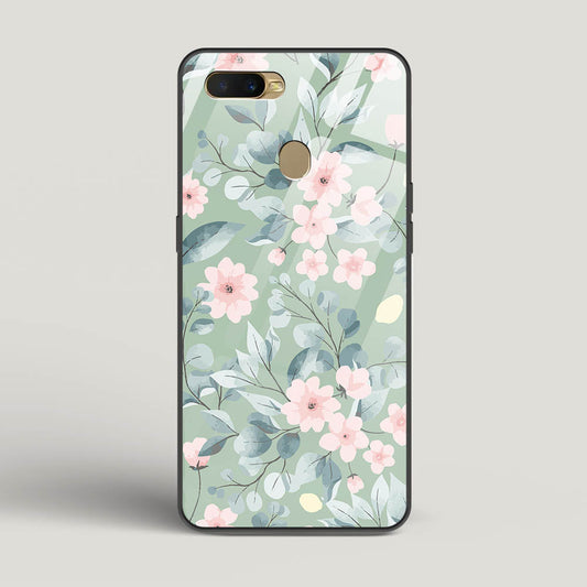 Botanical 02 - Oppo A5s Glass Gripper Case