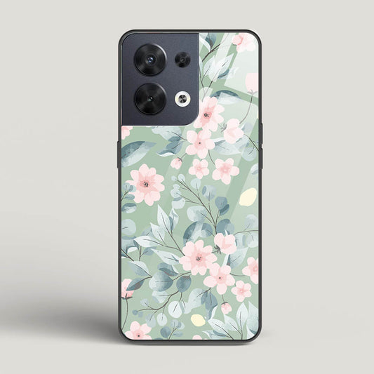 Botanical 02 - Oppo Reno 8 Glass Gripper Case