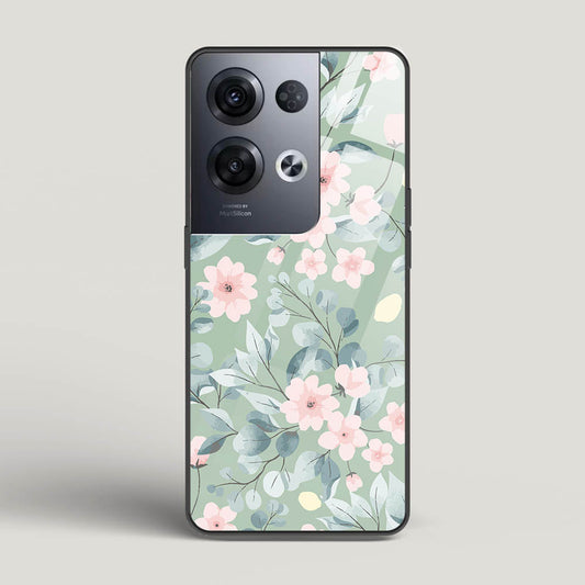 Botanical 02 - Oppo Reno 8 pro Glass Gripper Case