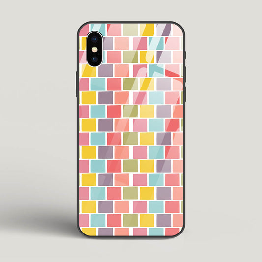 Bright Bricks - iPhone X Glass Gripper Case