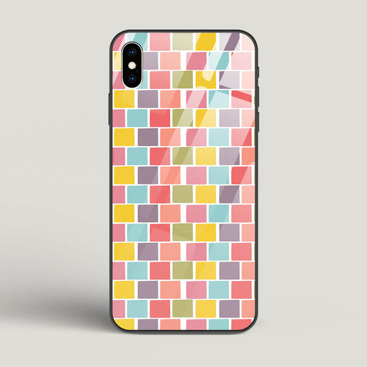 Bright Bricks - iPhone Xs Max Glass Gripper Case