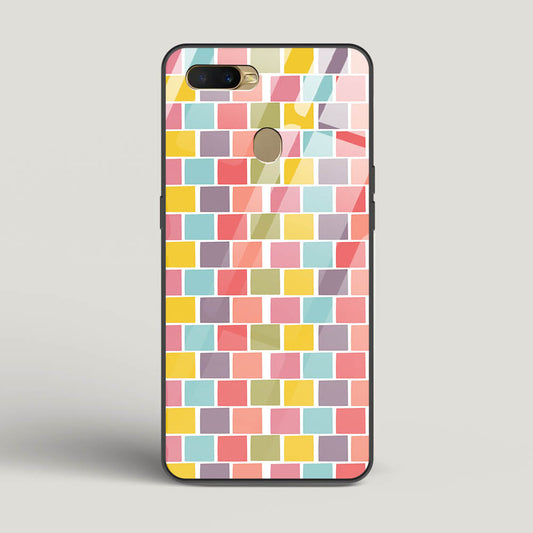 Bright Bricks - Oppo A7 Glass Gripper Case