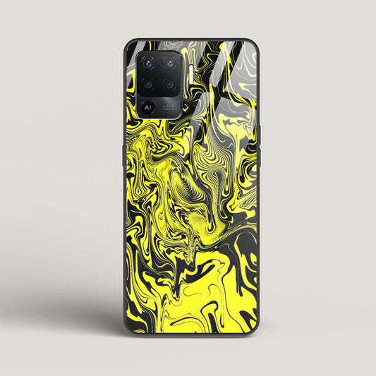 Distortion Art - Oppo F19 Pro Glass Gripper Case