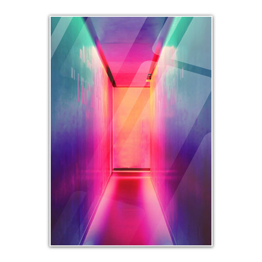 Doorway Metal Poster   By Silly Vibe