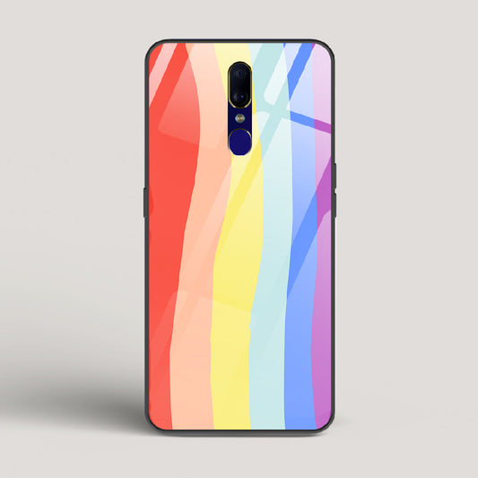 Rainbow - Oppo F11 Glass Case