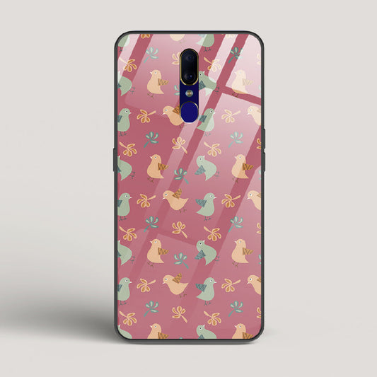 Robins - Oppo A9x Glass Case