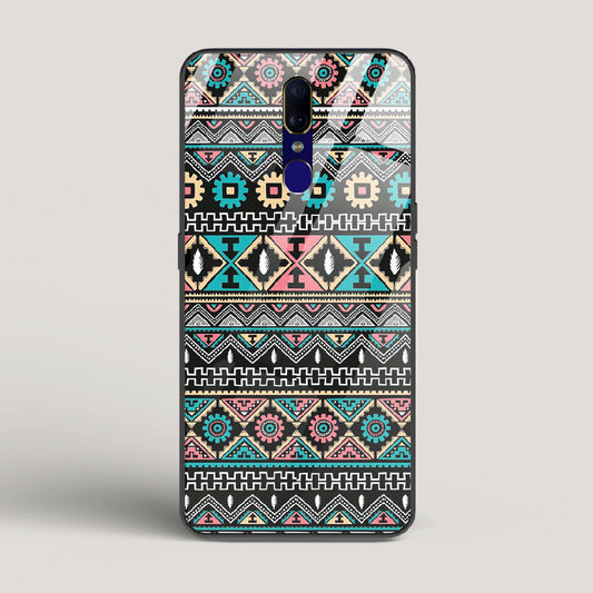 Triable pattern 03 - Oppo A9 Glass Case