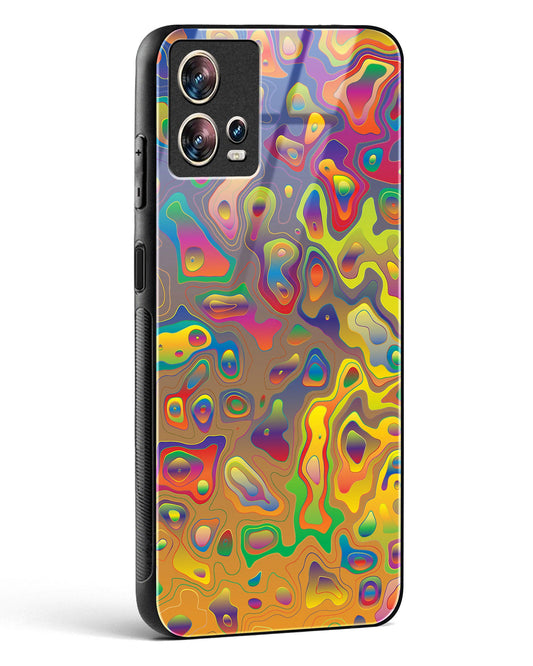 Contour Map - Motorola Edge 30 Fusion Glass Gripper Case