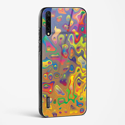 Contour Map - Mi A3 Glass Gripper Case