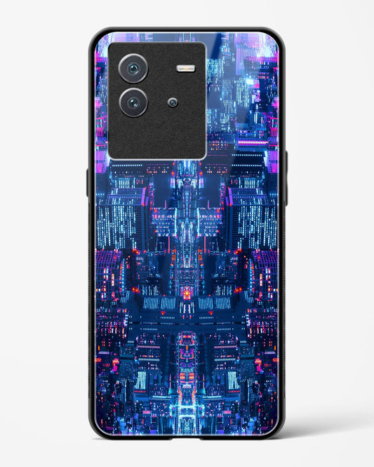 City Glitch - Vivo iQOO Neo 6 5G Glass Gripper Case