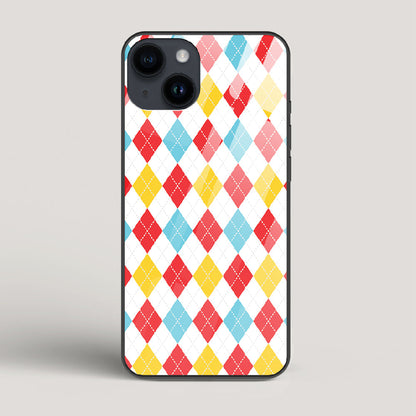 Argyle Checks - iPhone 14 Glass Case