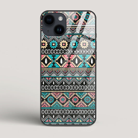 Triable  pattern 03 - iPhone 14 Glass Case