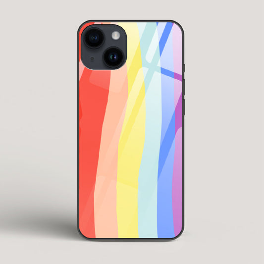 Rainbow - iPhone 15 Glass Case