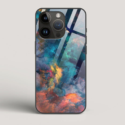 Nebula Art - iPhone 15 Pro Glass Case