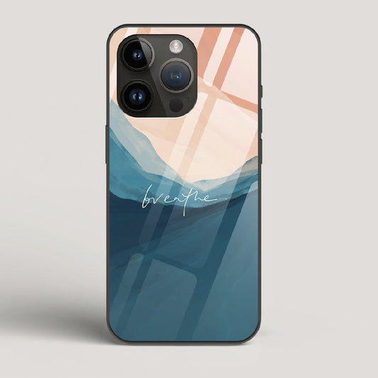 Pastel Breathe - iPhone 15 Pro Glass Case