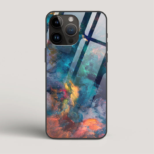 Nebula Art - iPhone 15 Pro Max Glass Case