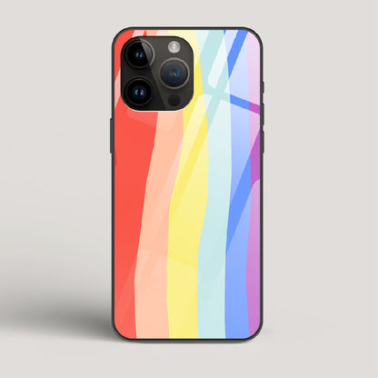 Rainbow - iPhone 15 Pro Max Glass Case