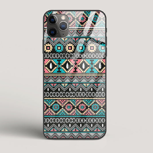 Triable pattern 03 - iPhone 11 Pro Max Glass Case