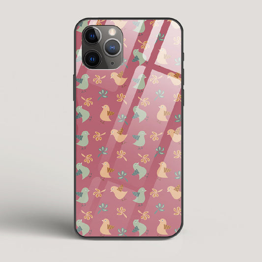 Robins - iPhone 11 Pro Glass Case