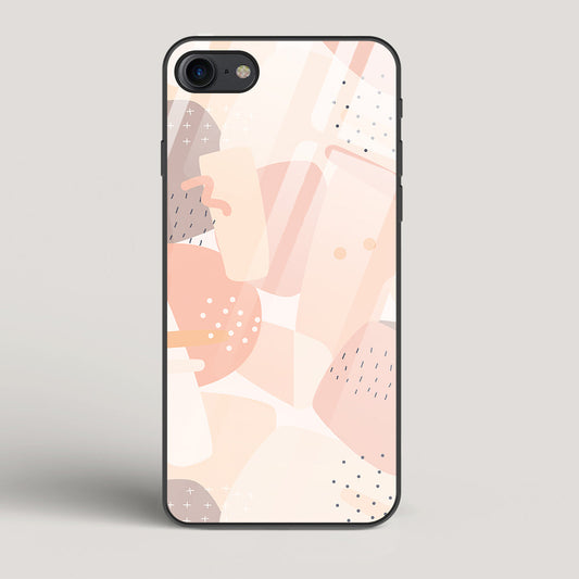 Abstract Shapes - iPhone 7 Glass Case