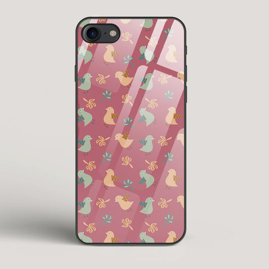 Robins - iPhone 7 Glass Case