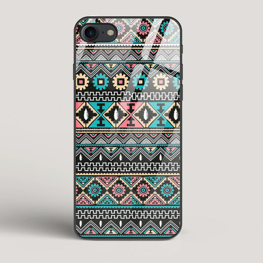 Triable pattern 03 - iPhone 7 Glass Case