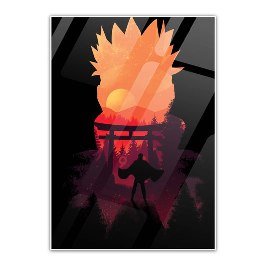 Jijutsu Metal Poster   By Silly Vibe