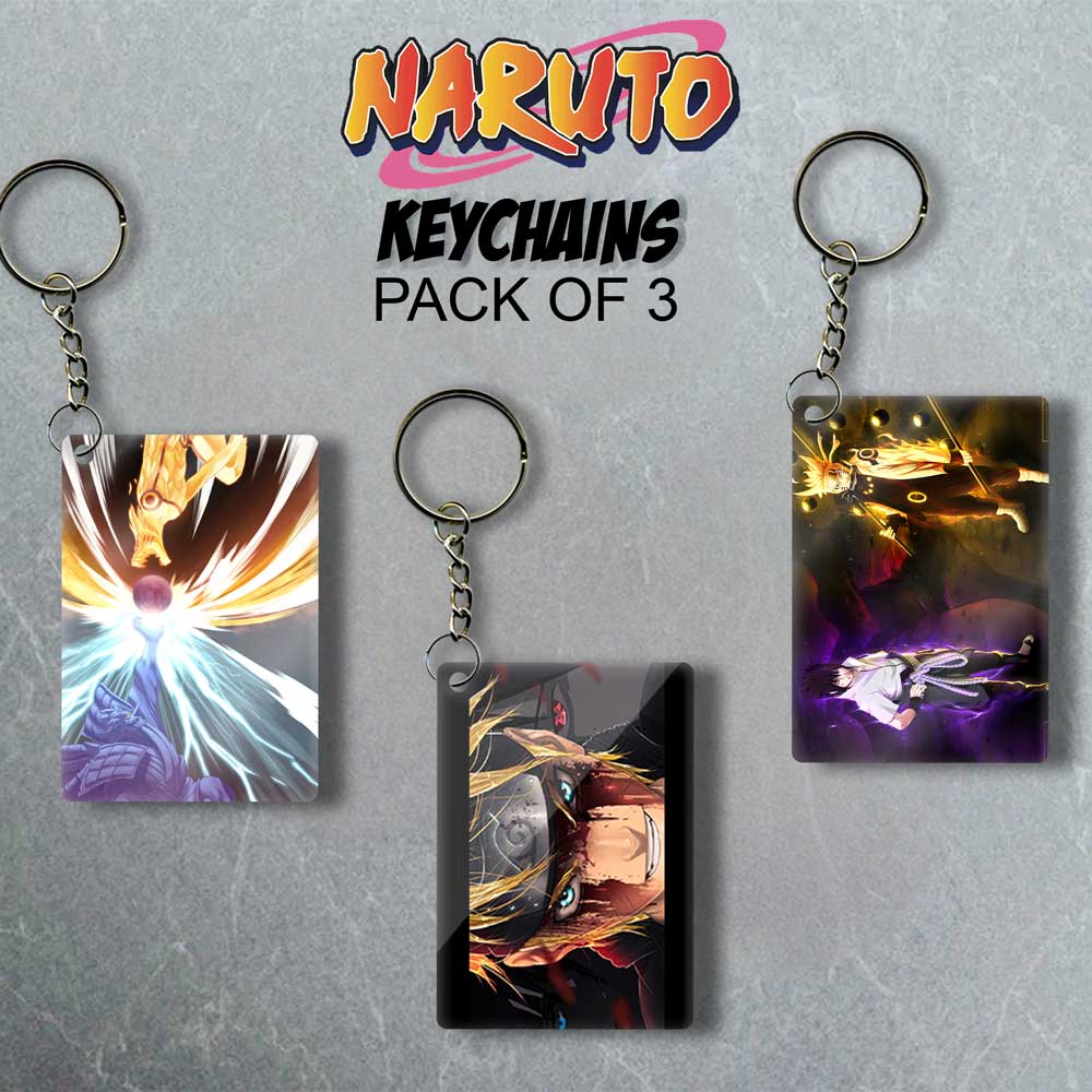 Fated Duo - Tripple Anime Delight Keychain Set