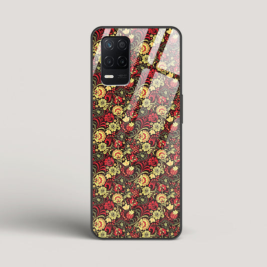 Russian Floral Pattern - Realme Narzo 30 5G Glass Case