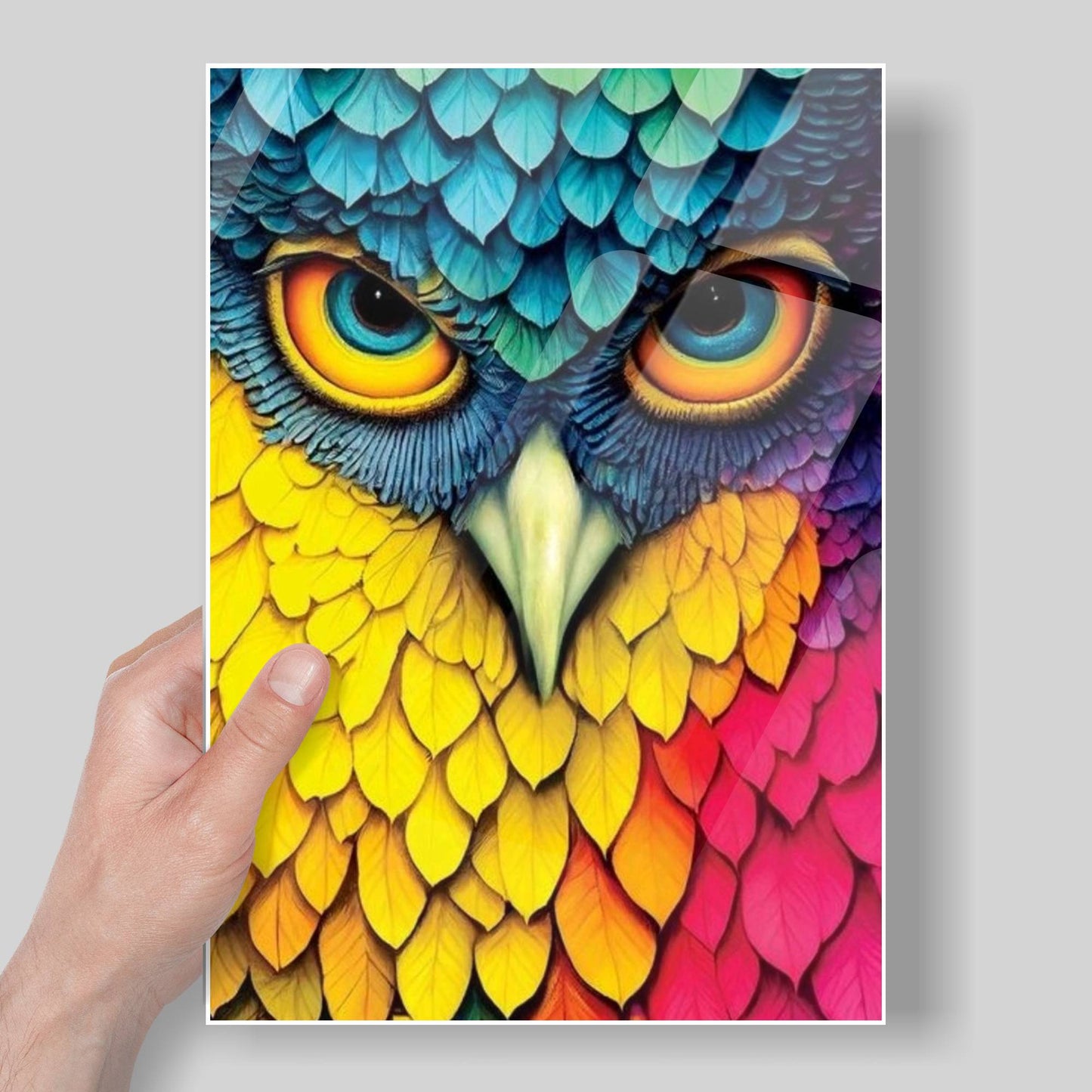 Mighty Bird Metal Poster   By Silly Vibe