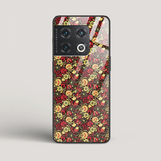 Russian Floral Pattern - OnePlus 10 Pro Glass Case