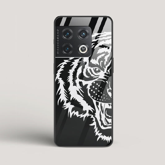 Tiger silhouette - OnePlus 10 Pro Glass Case