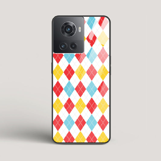 Argyle Checks - OnePlus 10R Glass Case