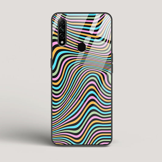 Color Lines - Oppo A31 Glass Case