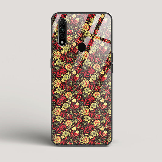 Russian Floral Pattern - Oppo A31 Glass Case