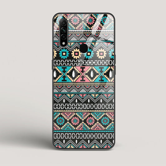 Triable pattern 03 - Oppo A31 Glass Case